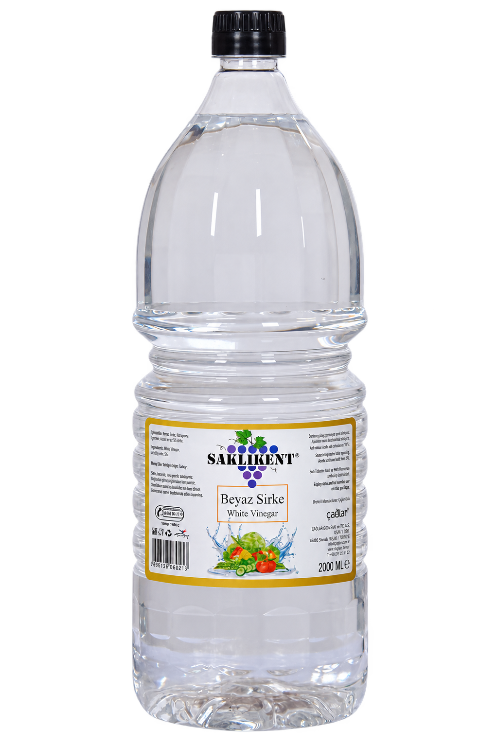 Salkıkent Beyaz Sirke 2000 ml şişesi