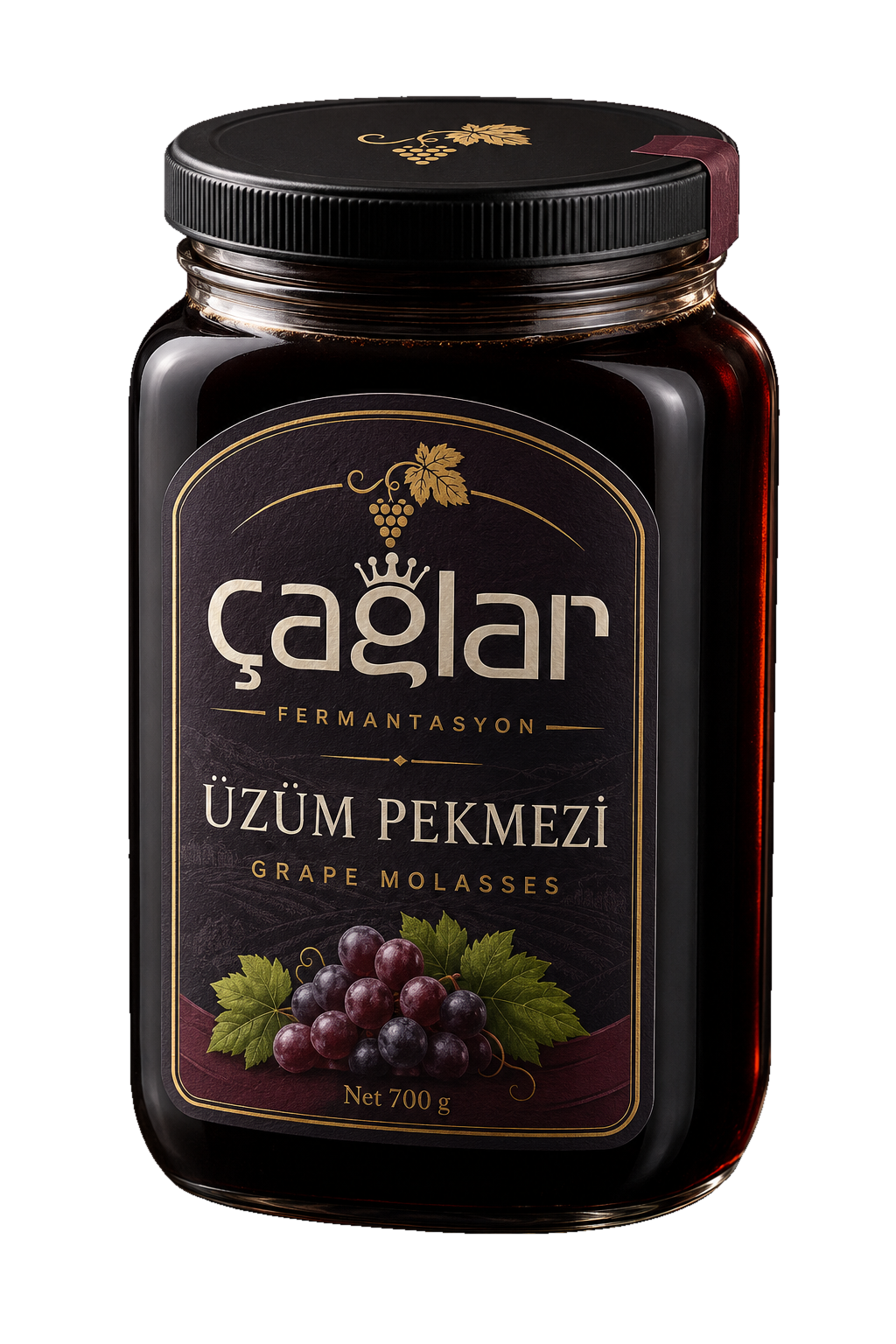 Çağlar Üzüm Pekmezi kavanozu